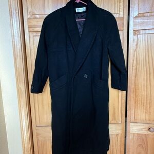 Jones New York Elegant Black Trench Coat